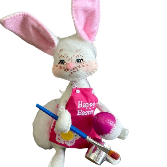 Annalee Dolls / Holidays Spring/Easter / 6” ARTIST BUNNY - Picture 5 of 8